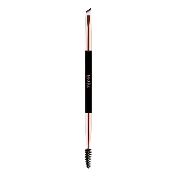 BRUSH08 - Pinceau à sourcils double embout, BLACK UP